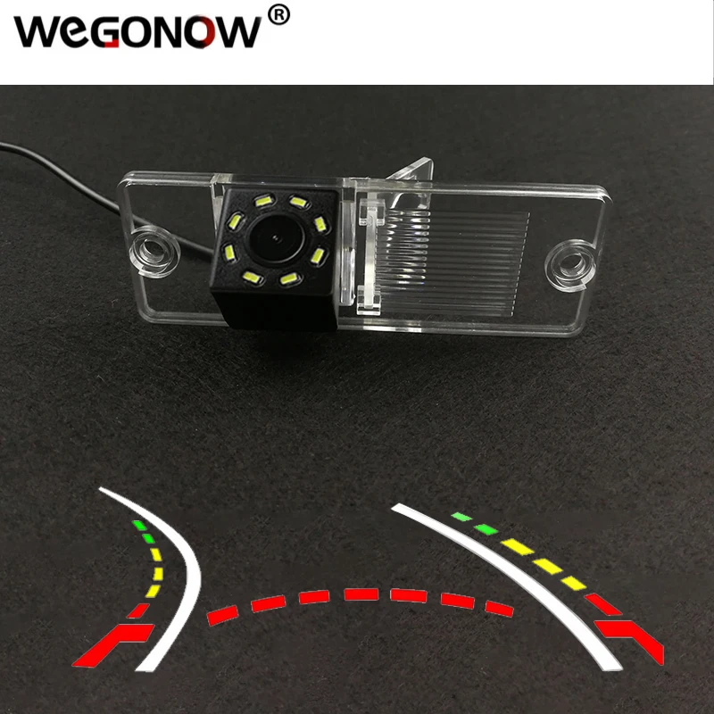 HD Wireless Car CCD Rear Camera Fisheye 12 led dynamic Night Vision frame For Mitsubishi Pajero Zinger L200 V3 V93 V5 V6 V8 V97