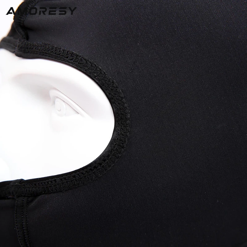 AMORESY-Spandex Balaclava Series, Seda Ice, Protetor Solar, Máscara Facial Completa, Equitação Ao Ar Livre, Chapelaria