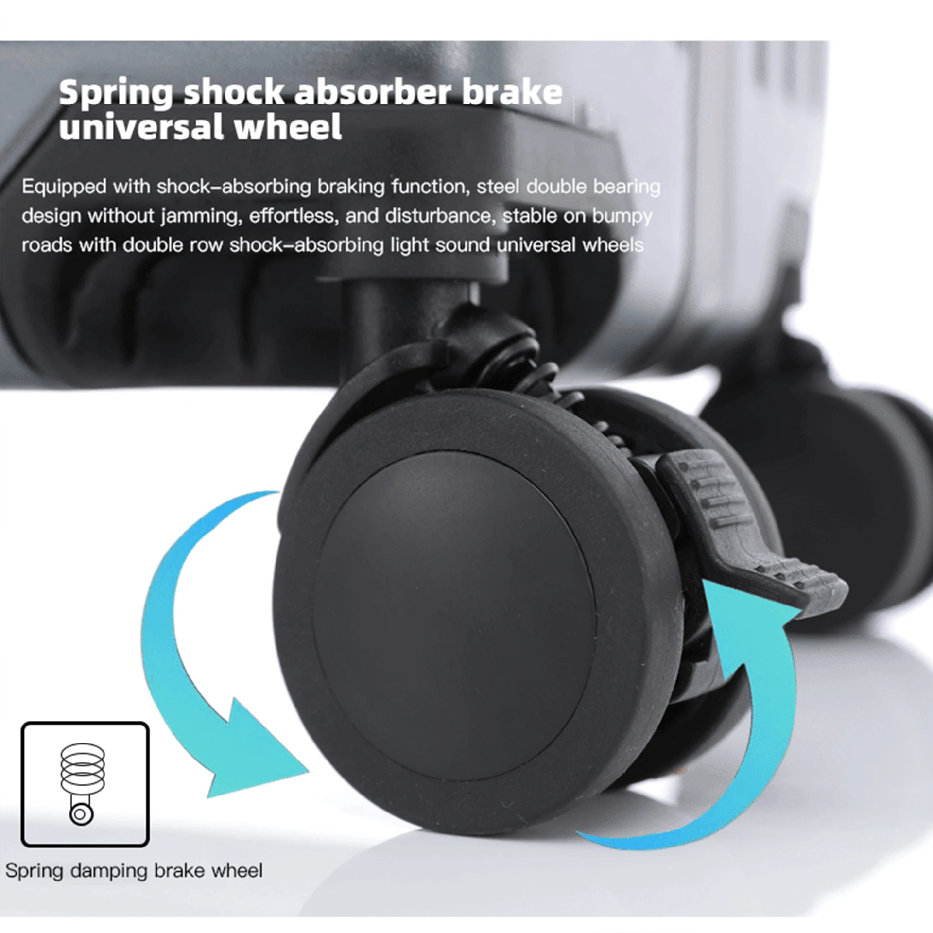 حقيبة SUSHIMU بسحاب أمامي جديدة ذات سعة كبيرة ووظائف متعددة. إنها حقيبة مقاس 20 بوصة للرجال،