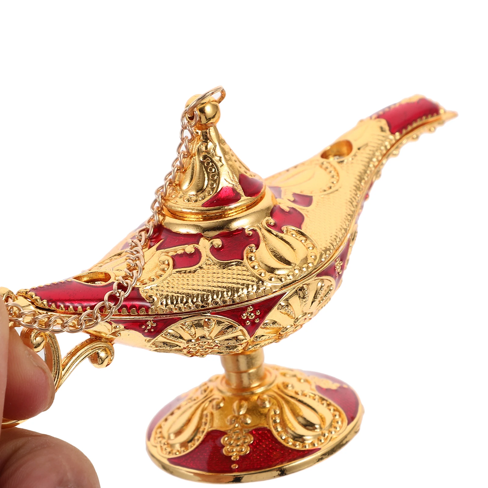 

Creative Vintage Ornament Decor Desktop Party Adornment Retro Charming Metal Model for Halloween