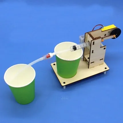 physical experiment equipment Pump model maker education kit primary school students technology handmade small diy materials