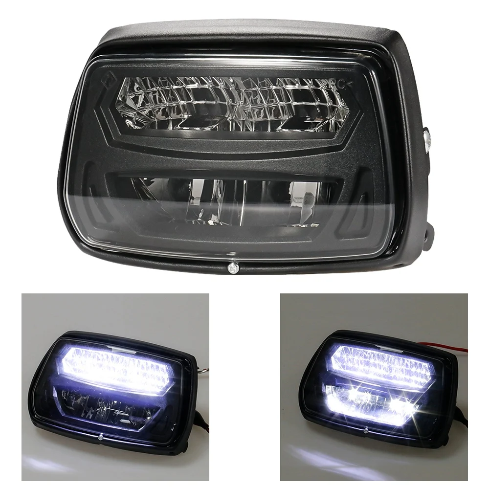 Faro delantero LED para motocicleta Honda Ex5 Dream, montaje de lámpara