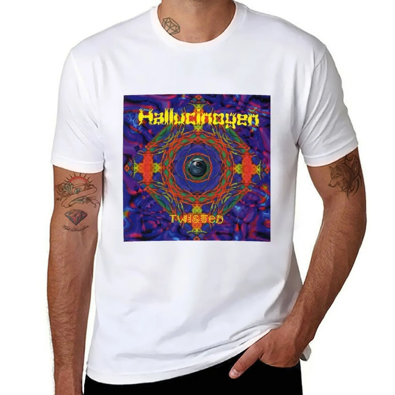 

Hallucinogen Twisted Design T-Shirt t shirts for man graphic vintage man t shirt cotton T-Shirt