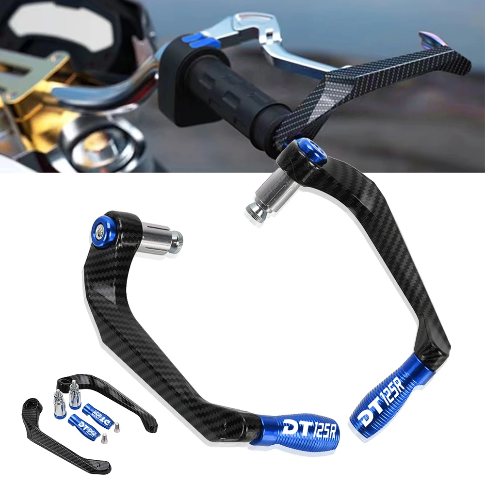 

Universal 7/8" Handlebar Grips Guard Brake Clutch Lever Protector For YAMAHA DT 125R DT125R DT125 R 2000-2002 2003 2004 2005