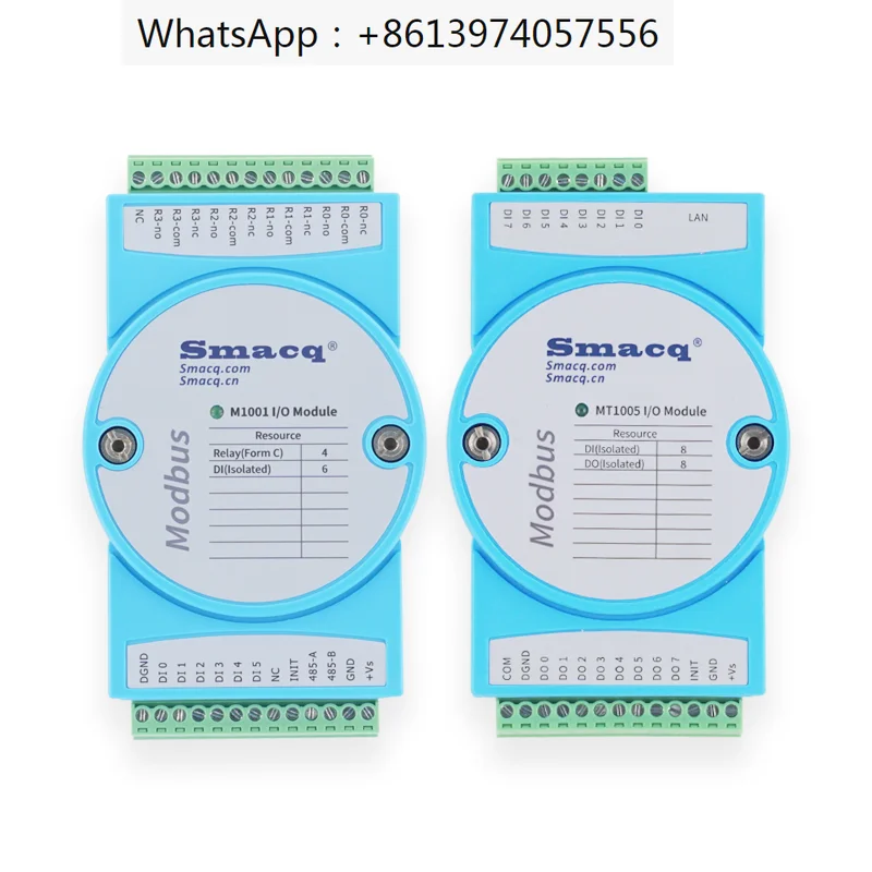 

M1000 Digital Modbus Remote Communication Module RS485 Switch Isolation IO Relay Network Port TCP