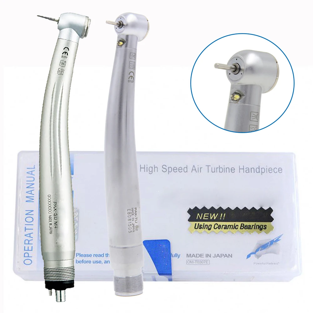 

Hight Quality Turbine Pana Max LED Push Button High Speed 2 hole/4 hole Air motor Handpiece Equipment