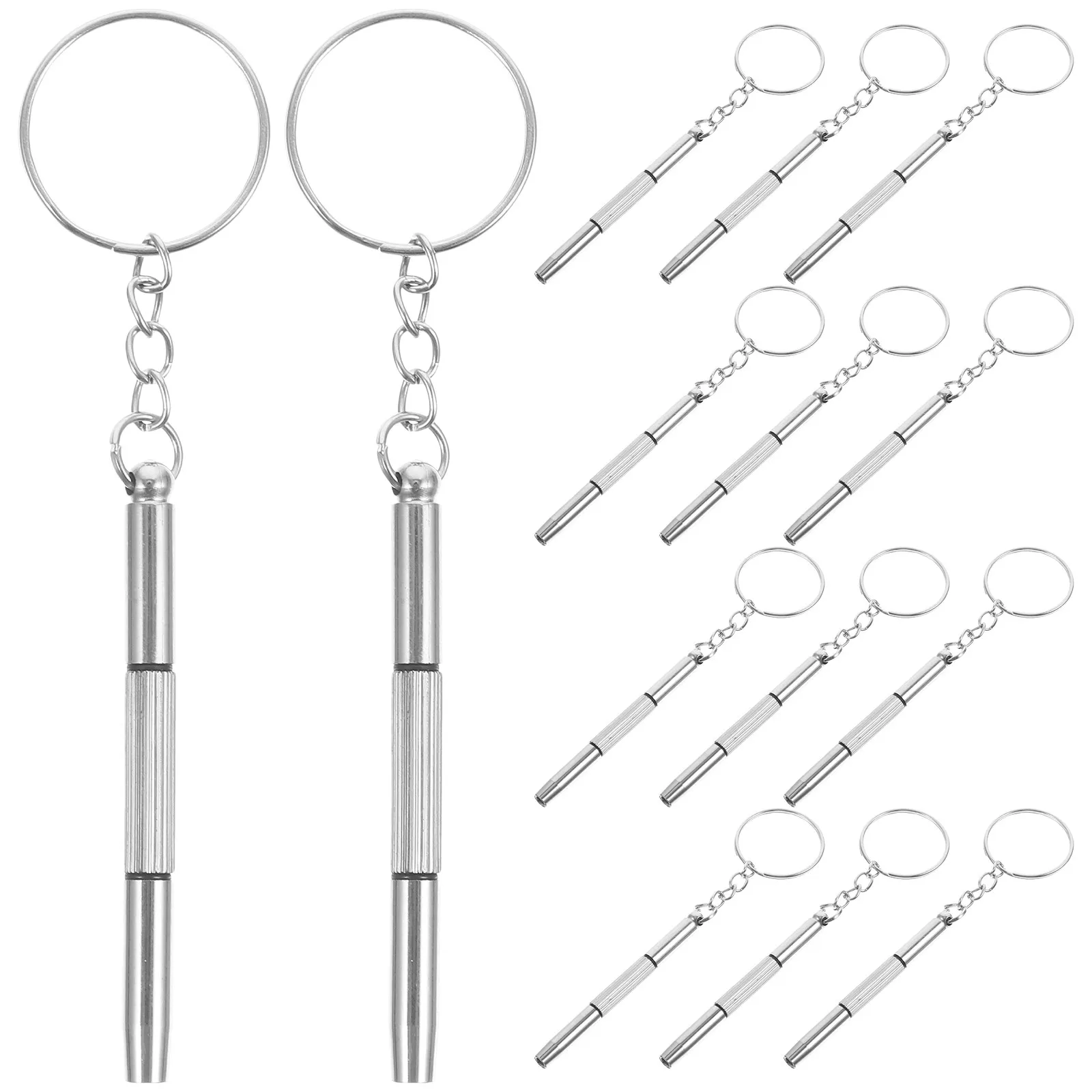 20Pcs Sturdy Mini Screwdriver Kit High Hardness Eyeglasses Repair Tools Watch Maintenance Mobile Device Fixing Accessories