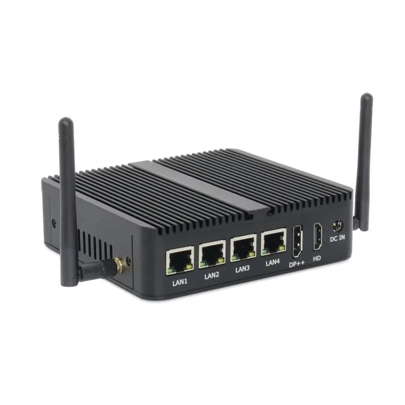 

2.5GbE LAN Firewall Router Fanless Industrial Mini Computer Embedded Computer