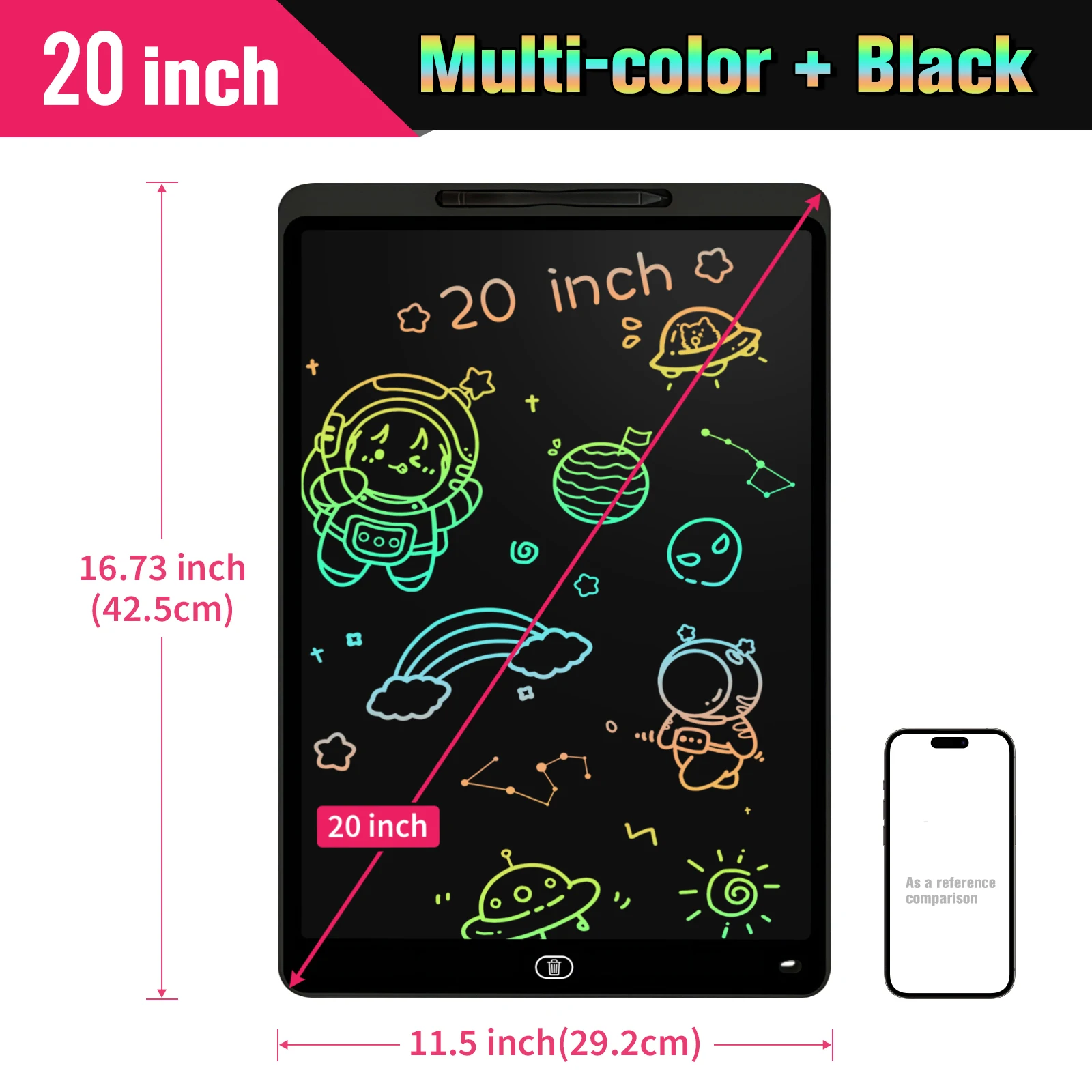20 Inch Black