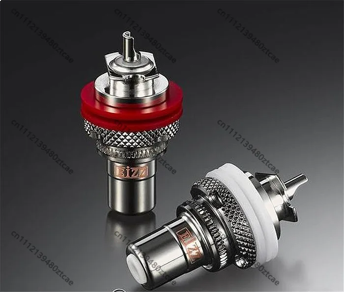 

1 Pair Rhodium Plated Nickel Free RCA Socket High Quality Audio Connector EZ-104