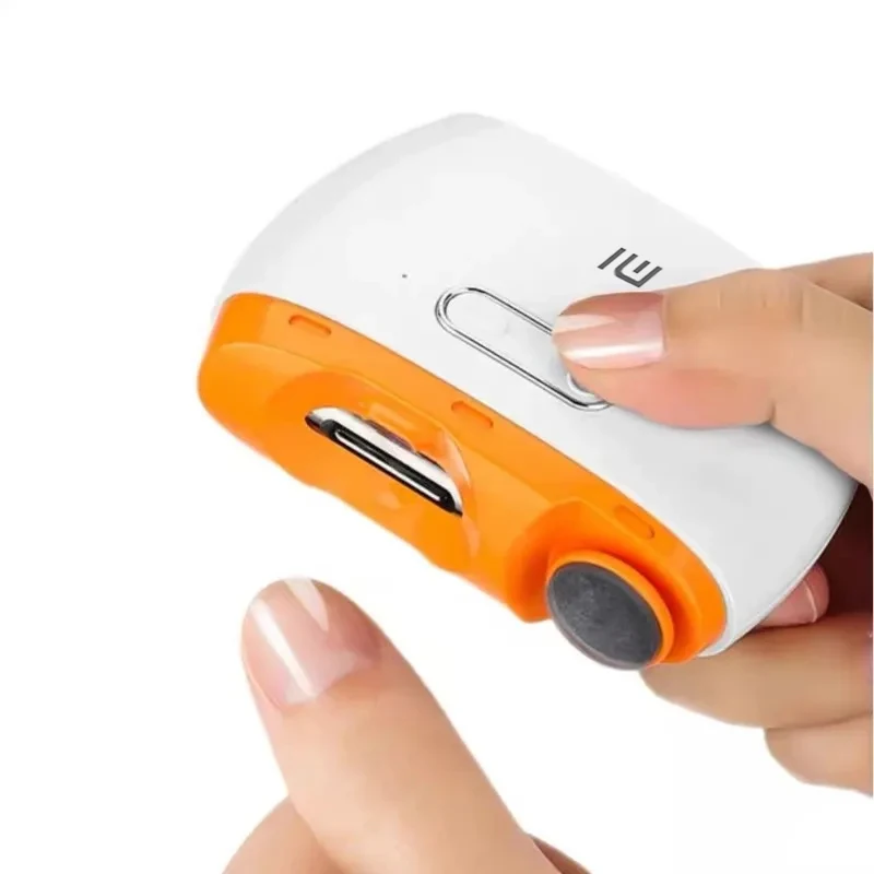 Xiaomi-Electric Nail Clippers Adequado para Crianças, Nail Trimming, Smart Home Gift, Automático, Polido, Armadura Trim