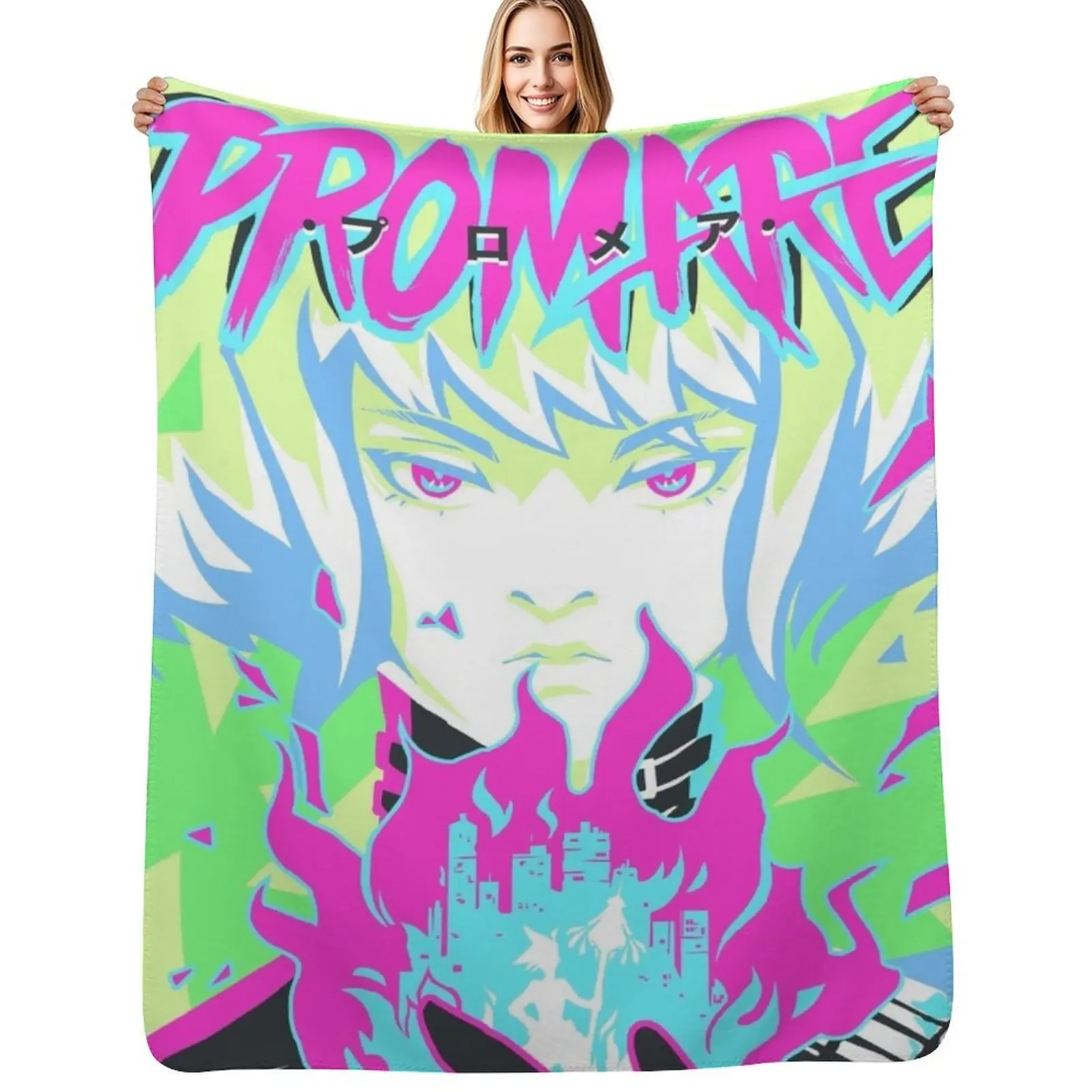 Плед Promare для дивана-кровати, детский плед для дивана, декоративные пледы для кроватей.