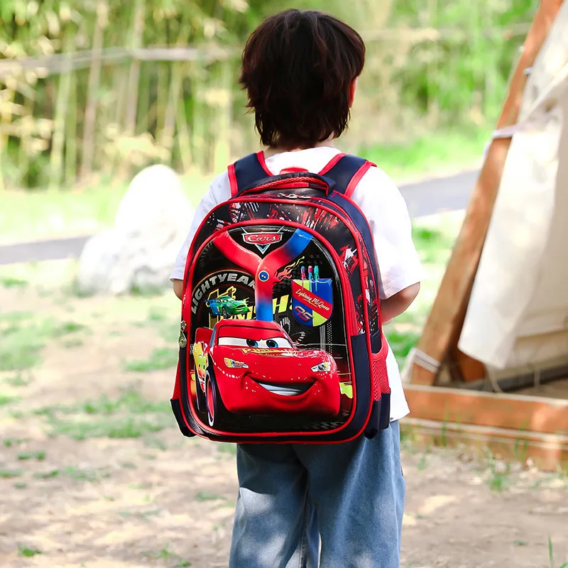 New Disney cartoon Avengers Spider-Man cars boys School Bag New Kindergarten Baby zaino piccolo per bambini zaino carino