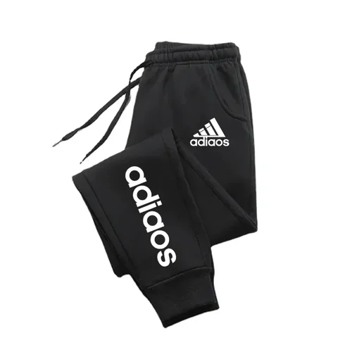 Imagen 2 del producto Pantalones de chándal para hombre, pantalones deportivos de moda de otoño e invierno, pantalones para correr, fitness, informales, modernos, cómodos y fas