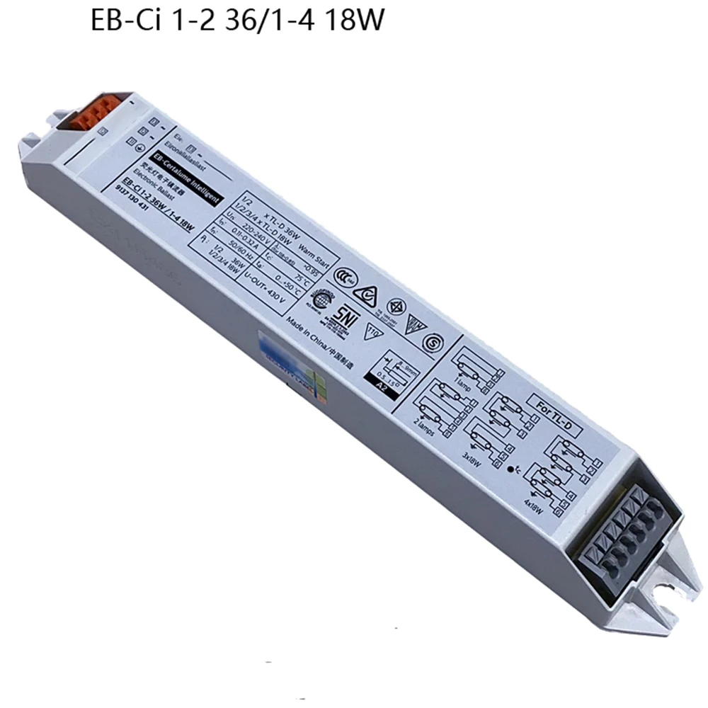 

Original EB-Ci 1-236W/1-4 18WTL-D II 36W FOR Philips High Frequency Electronic Ballast H Fluorescent Lamp Tube (Universal Type)