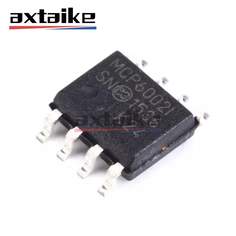 

10PCS MCP6002T-I/SN SOP-8 MCP6002 MCP6002I MCP60021 SMD 1MHz Low-Power OpAmp IC