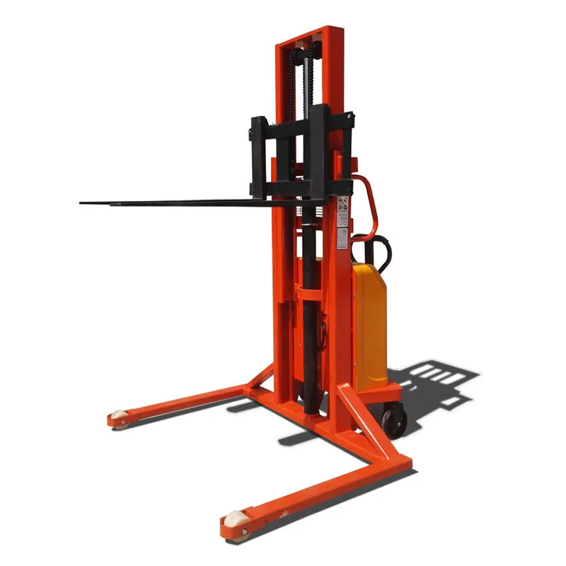 

Electric Forklift Pallet Lifter 1ton 2m Semi Electric Stacker