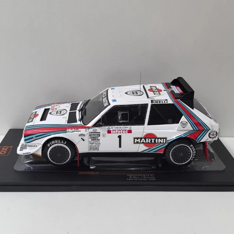 

IXO 1:18 Scale 1986 DELTA S4 Racing Car Alloy Simulation Car Model Static Collection Decorated Holiday Toys Souvenir Gift