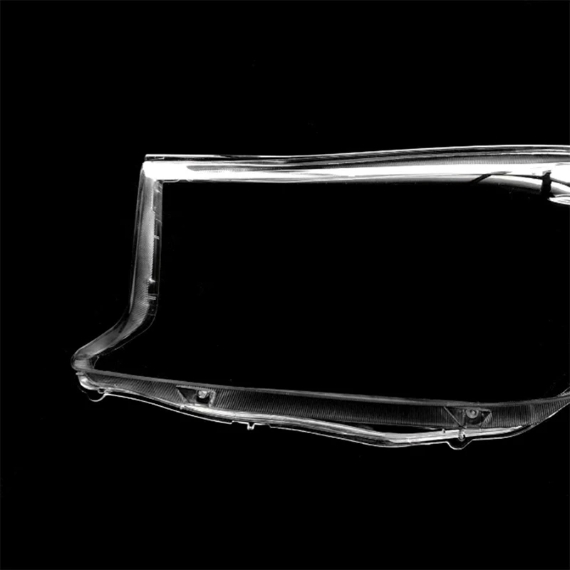 Sarung lampu kap lampu kiri mobil, Pelindung lampu depan lensa transparan untuk Toyota Fortuner 2008-2012, Aksesori Komponen