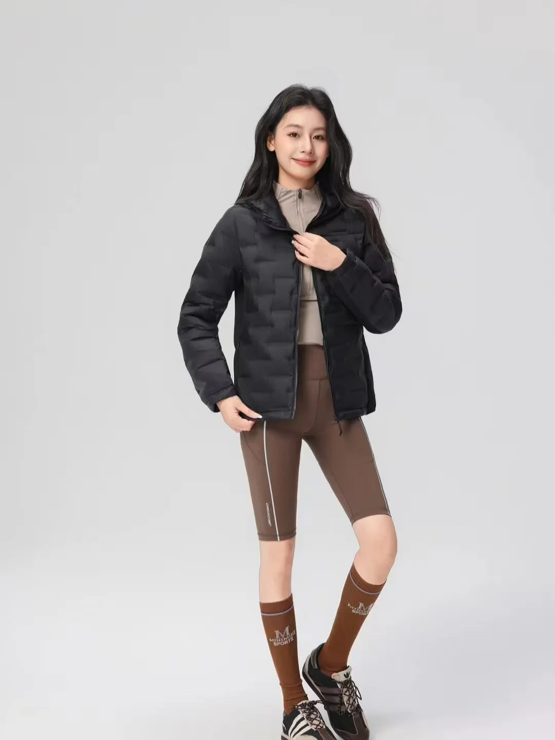 2026 casaco de inverno feminino com capuz 90% pato para baixo preenchido ultra leve quente moda jaqueta outono parkas blusão