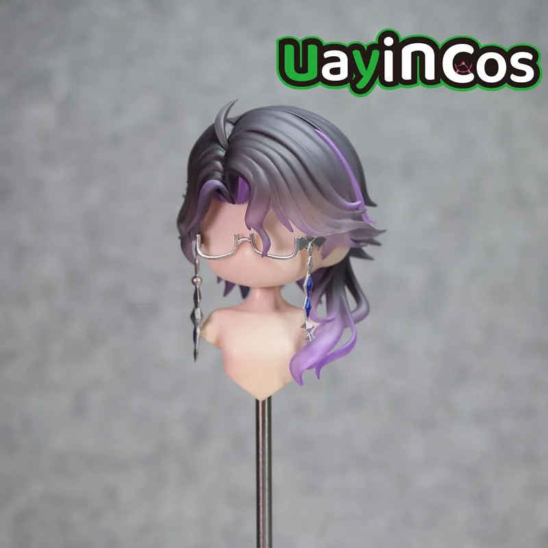 

In Stock Genshin Impact Pantalone Regrator OB11 OB22 GSC Hair Detachable Hair Model Shell Wig Faceplates BJD Doll Game Anime To