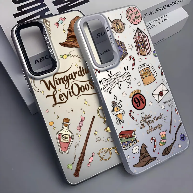 Funda de teléfono a prueba de golpes para Oppo A16 A57 A58 A60 A78 A95 Reno 8T 10 11 12 13 Pro Lite Find X3 Lite H-Harry Potters Poster
