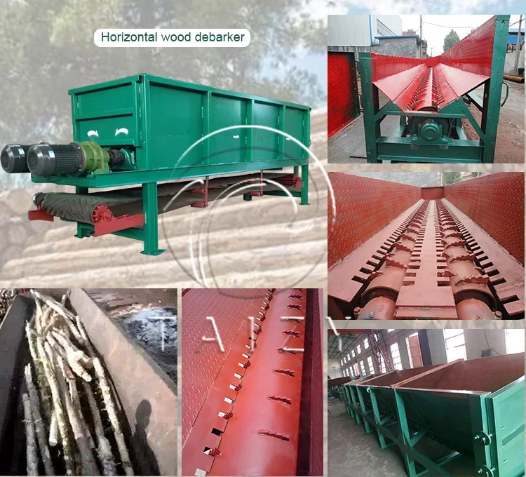 High Productivity Skin removing bark stripping wood peeling machine for making plywood