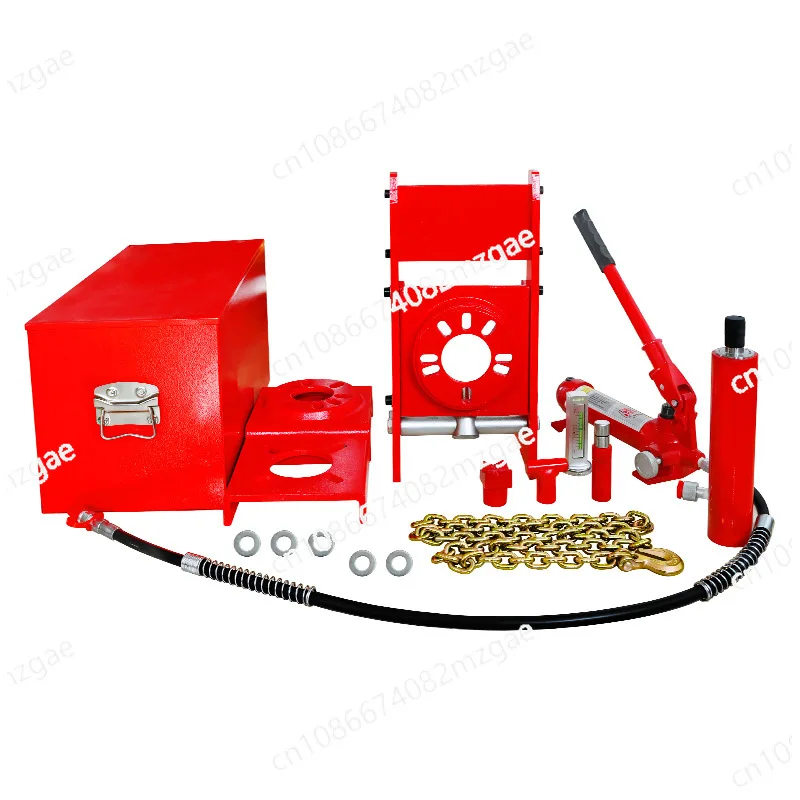 

Special adjustment equipment for camber corrector and four-wheel aligner
