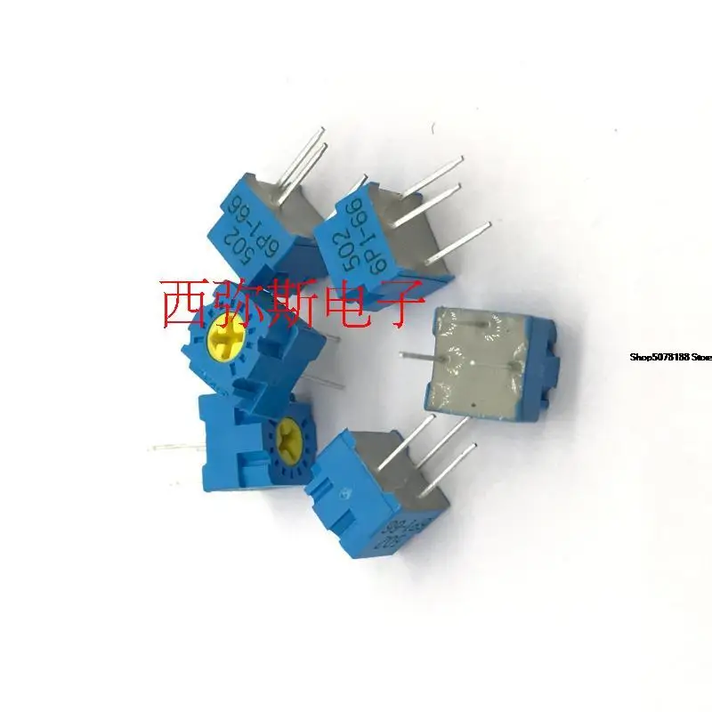 Tocos-精密調整可能抵抗器、日本製シングルターン、100% オリジナル、新品、Gf063p1-b502k 5kポテンショメータ、10個