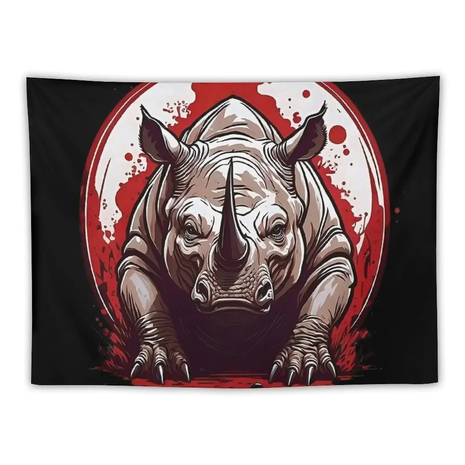 

Rhino Tapestry Wall Hanging Decor Wall Decoration Items Room Ornaments House Decor Tapestry