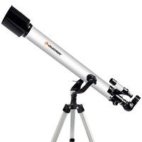 Celestron 60AZ Astronomical Telescope for Kids - Professional Stargazing High Magnification HD Deep Space Viewing Child's Gift