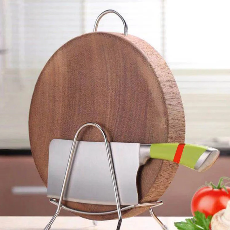 Rack Shelf Stand Multi Layer Space Saving Rustproof Cutting Board Practical Kitchen Organizer Pot Lid Holder Iron Art Home