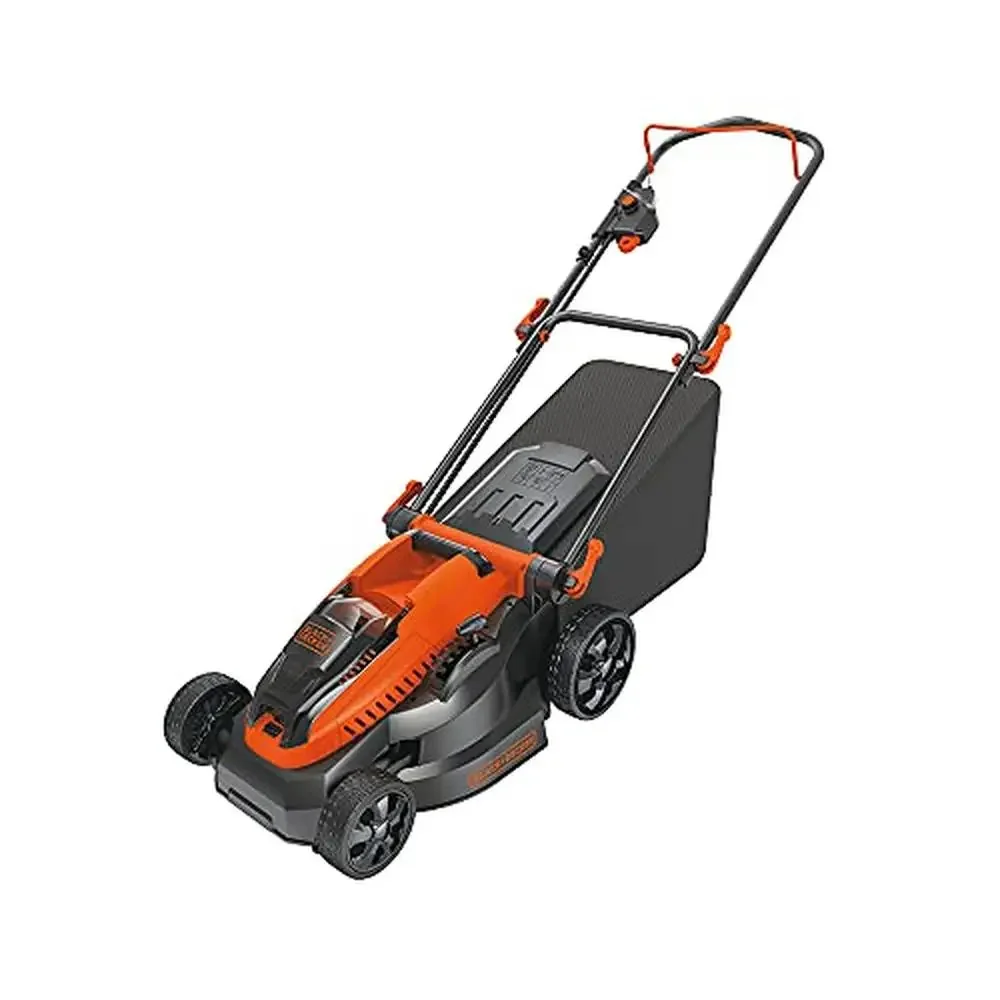 40V MAX* Cordless Lawn Mower 16-Inch Compact Design Adjustable Deck AutoSense Technology 9.5 Gal Fabric Grass Bag Carry Handle