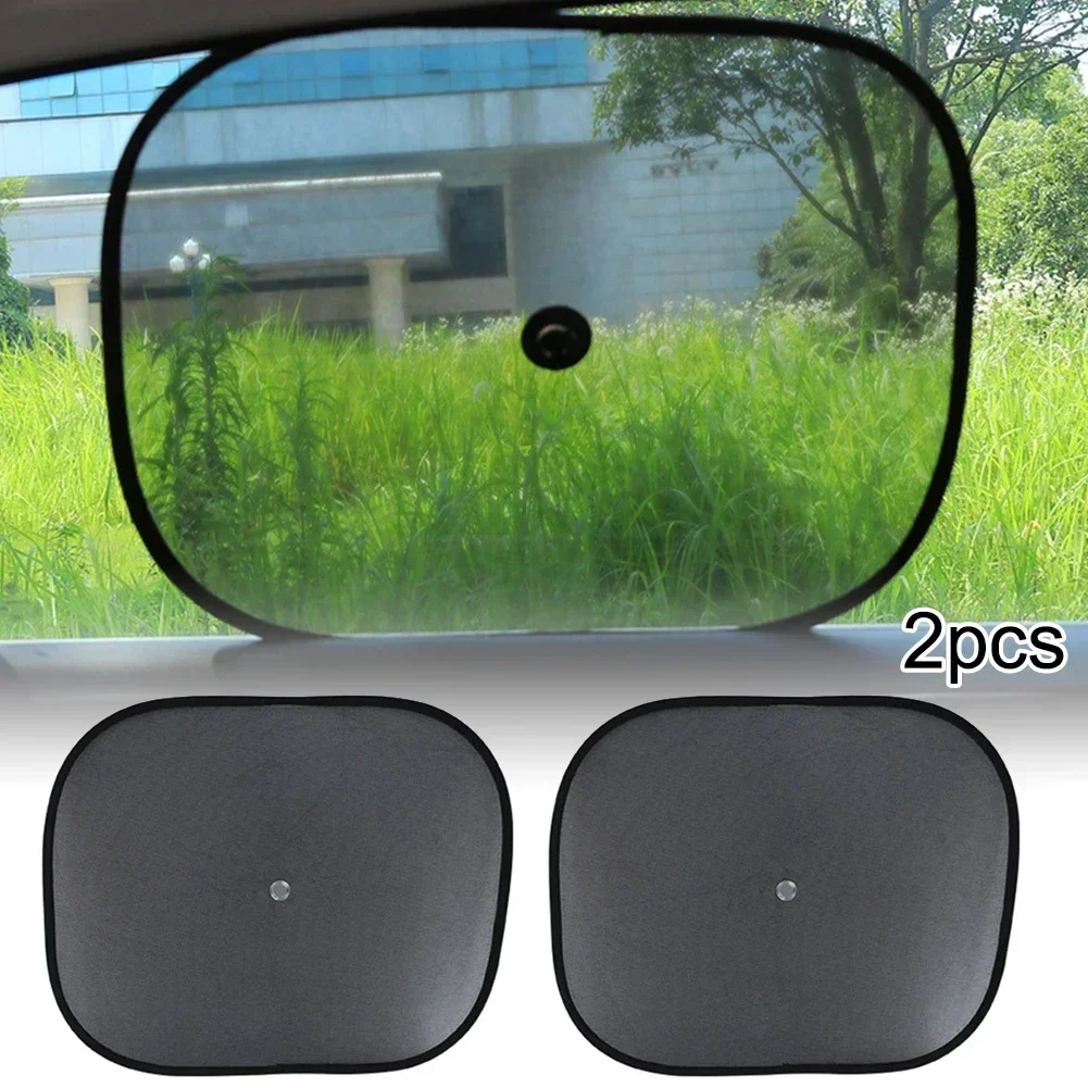 Auto Side Sun Shade Vehicle Shield Visor Protection Car Window Shade Mesh Sunshade Screen Heat Insulation 44*36cm UV Protection