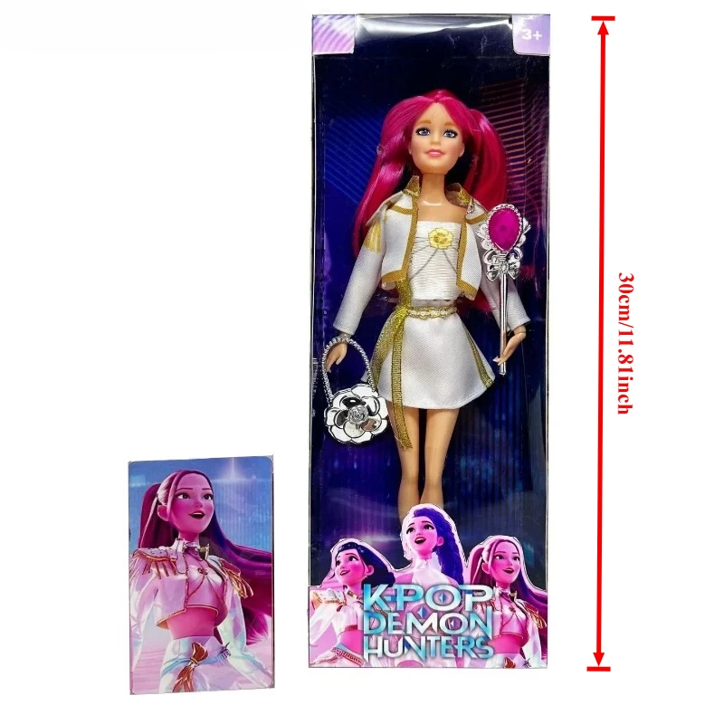 مجموعة ألعاب شخصيات الحركة Kpop Demon Hunters الجديدة لعام 2026-Rumi Mira Zoey Sussy أضواء ملونة موضوع أغنية هدايا قابلة للجمع لمحبي