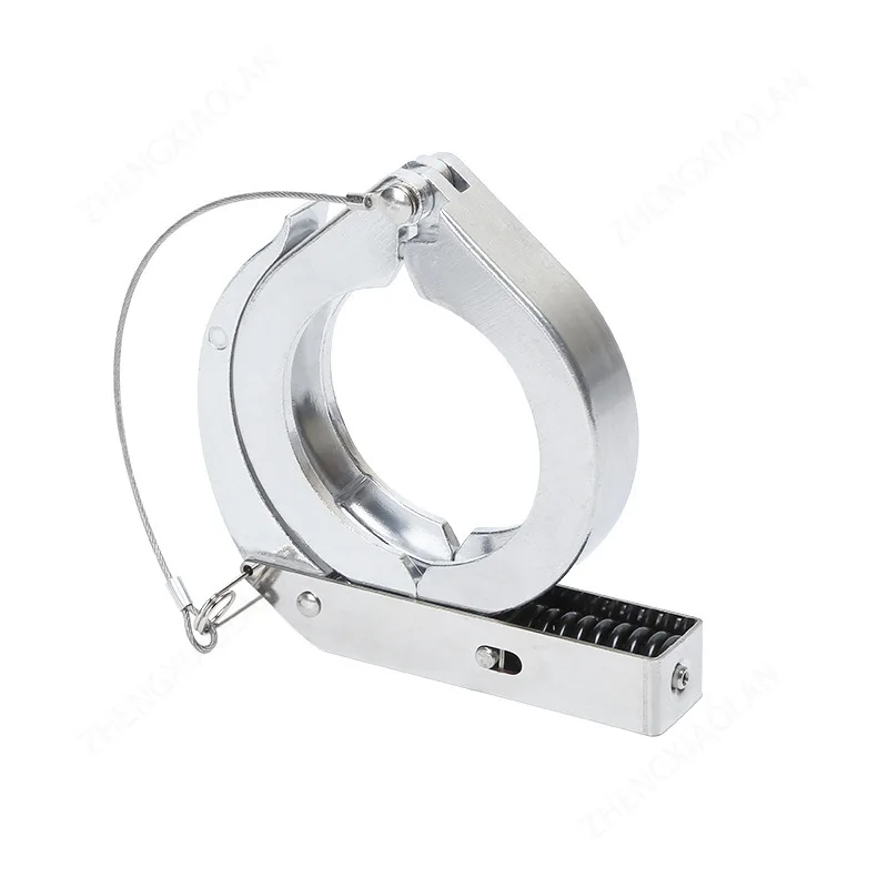 

KF Vacuum Aluminum Clamp with Locking Latch, Anti-Vibration Anti-Fall Toggle Clamp for Vacuum Fittings