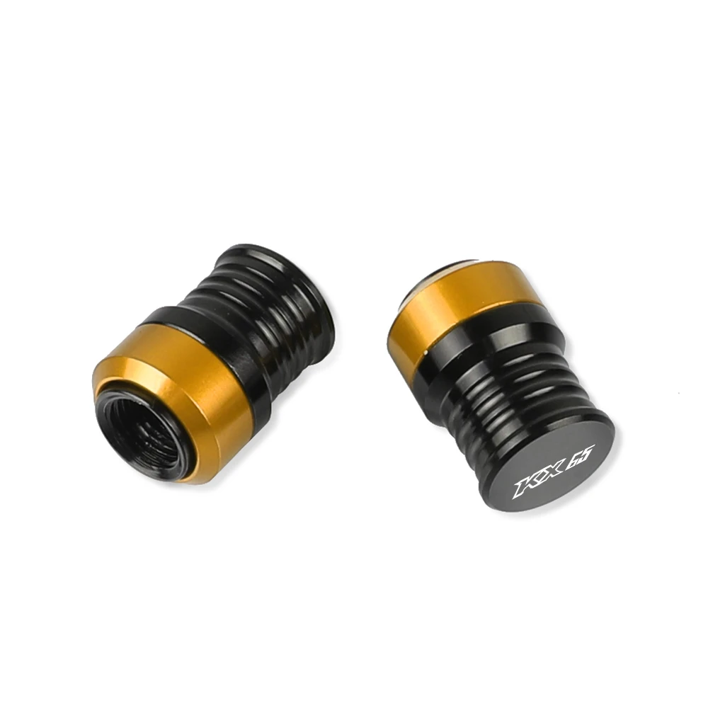 لكاواساكي KX65 KX 65 طوال العام 2021 2020 2019 دراجة نارية الملحقات مركبة عجلة قضيب صمام إطار قبعات يغطي أجزاء عالمية #5