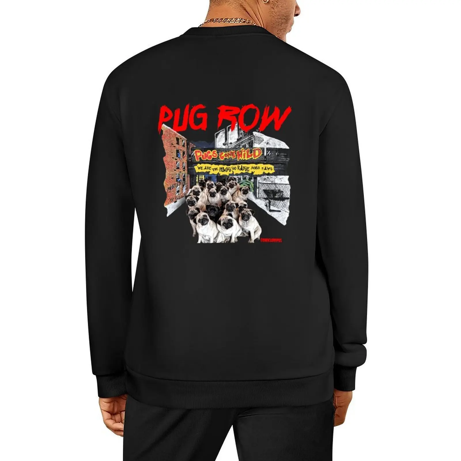 

Pugs Gone Wild Pullover clothes for men korean autumn clothes fashion men autumn clothes pullover