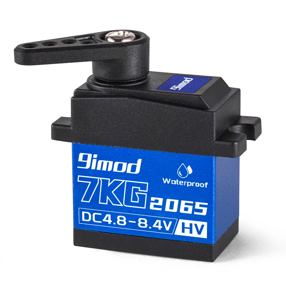 9IMOD 7 кг 2065 цифровой сервопривод водонепроницаемый HV металлический шестерня мини сервопривод с звуковым сигналом/кронштейном/рулевыми тягами для TRX4M 1/18 RC автомобиля