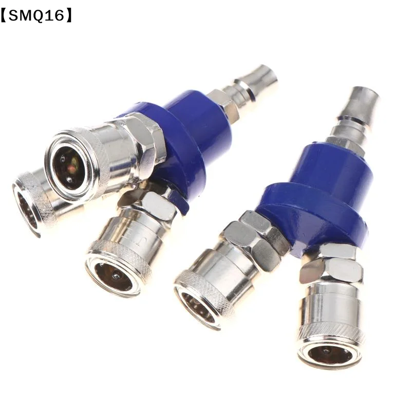Pneumatic Quick Connect Coupler With 2/3 Way Splitter Rust Resistant Metal For Air Compressor Workshop Garage Repair Work【SMQ】