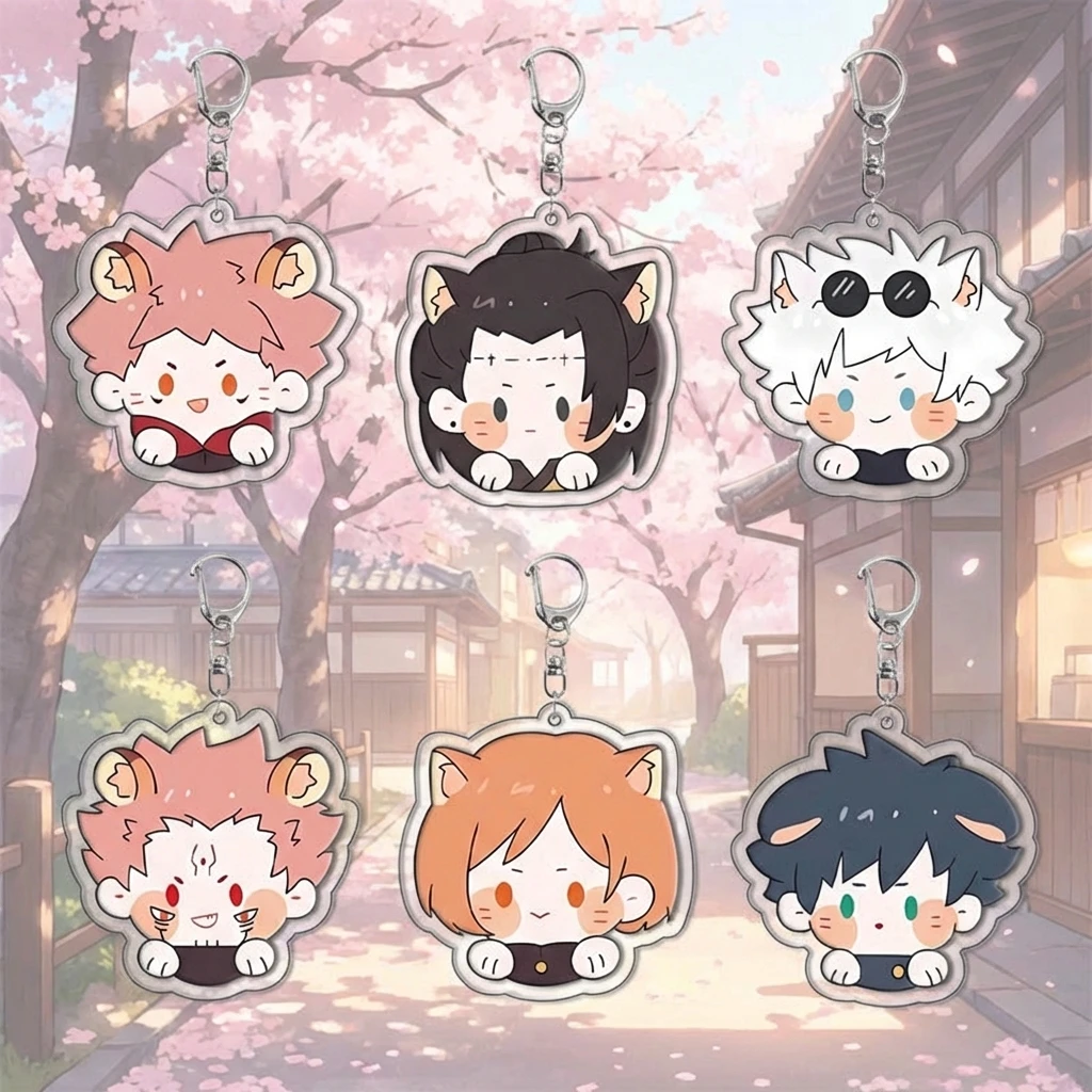 

Anime Keychain Acrylic Jujutsu Kaisen Yuji Itadori Pendant Accessory Cosplay Merchandise In Stock Fast Shipping Wholesale Drop