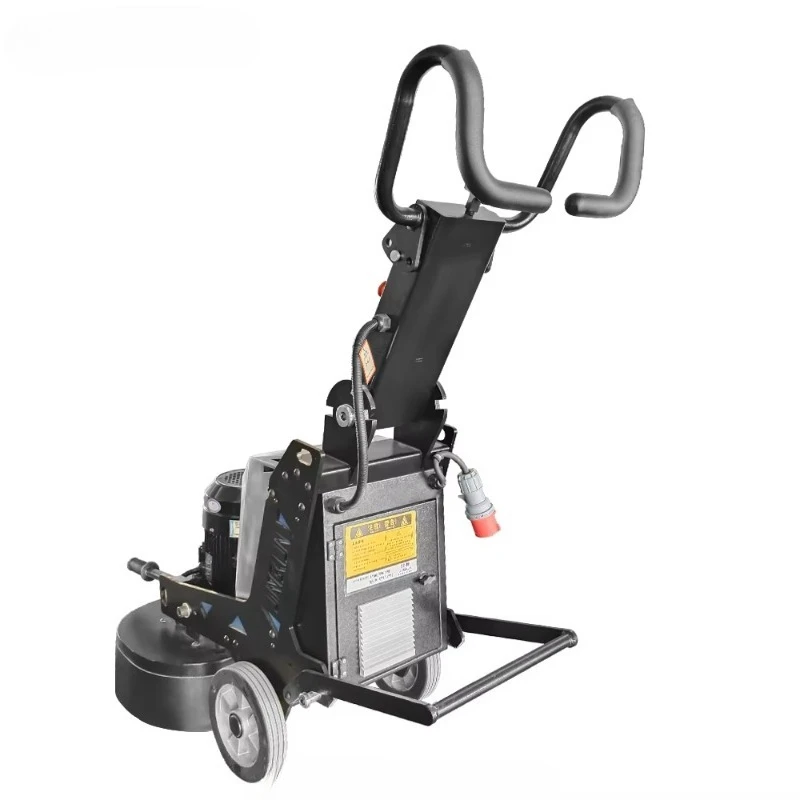 Manual Model 650 Concrete Grinder Engine 7.5kW High Efficiency Dry/Wet Grinding Construction Cured Epoxy 300kg 1