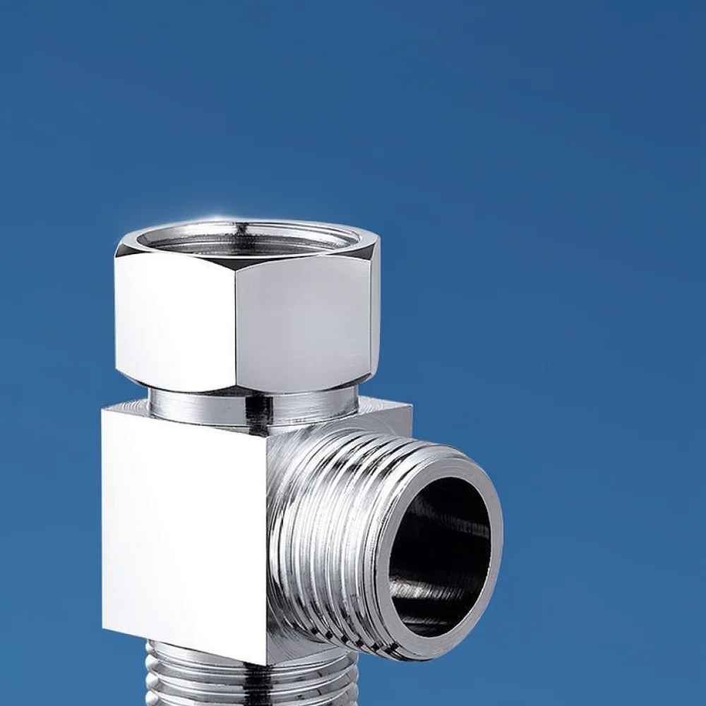 Home Hardware Bathroom Faucets - 厚みのある合金製3方向分岐コネクター、洗濯機、キッチン、浴室の蛇口アダプター、配管継手用