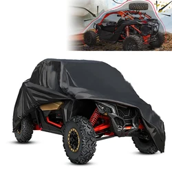 X3 UTV Utility Vehicle Storage Cover W/ Storage Bag For Can-am Maverick X3 2 Doors 2017-2022