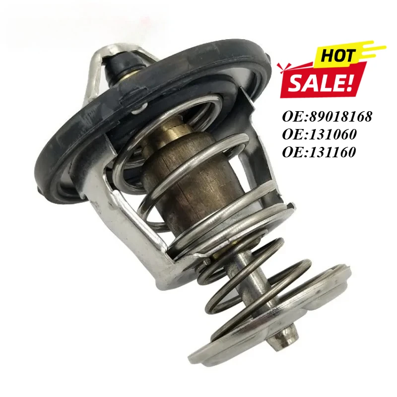 

89018168 Engine Cooling Water Thermostat for Chevrolet GMC Cadillac Saab Vauxhall Hummer OEM 131060 131160 SKTOO Car Accessories