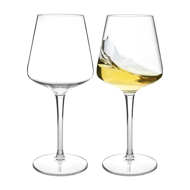 MICHLEY 15oz breekbare drijvende plastic wijnglas beker transparant Tritan plastic wijn sap drinken zwembad partij 2/4/6PCS set