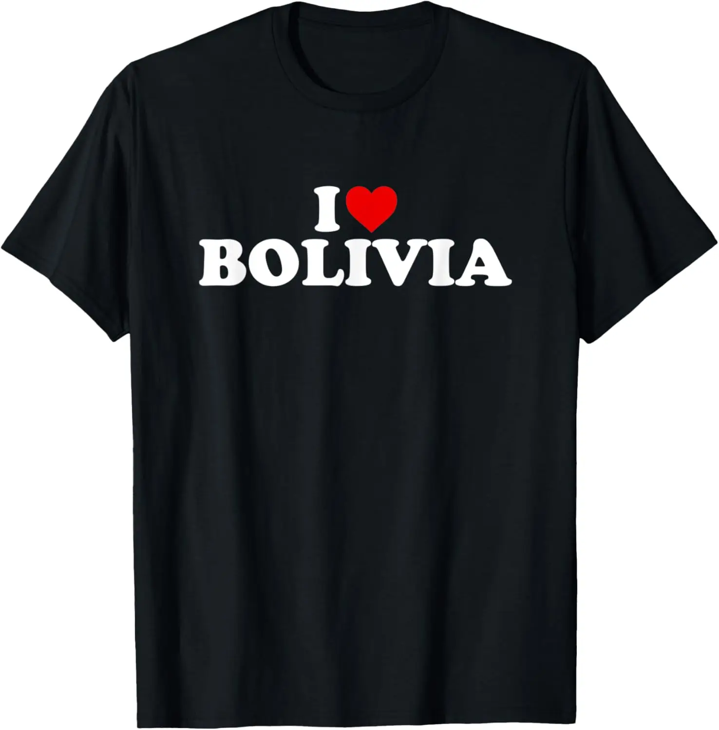 I Love Bolivia - Heart T-Shirt