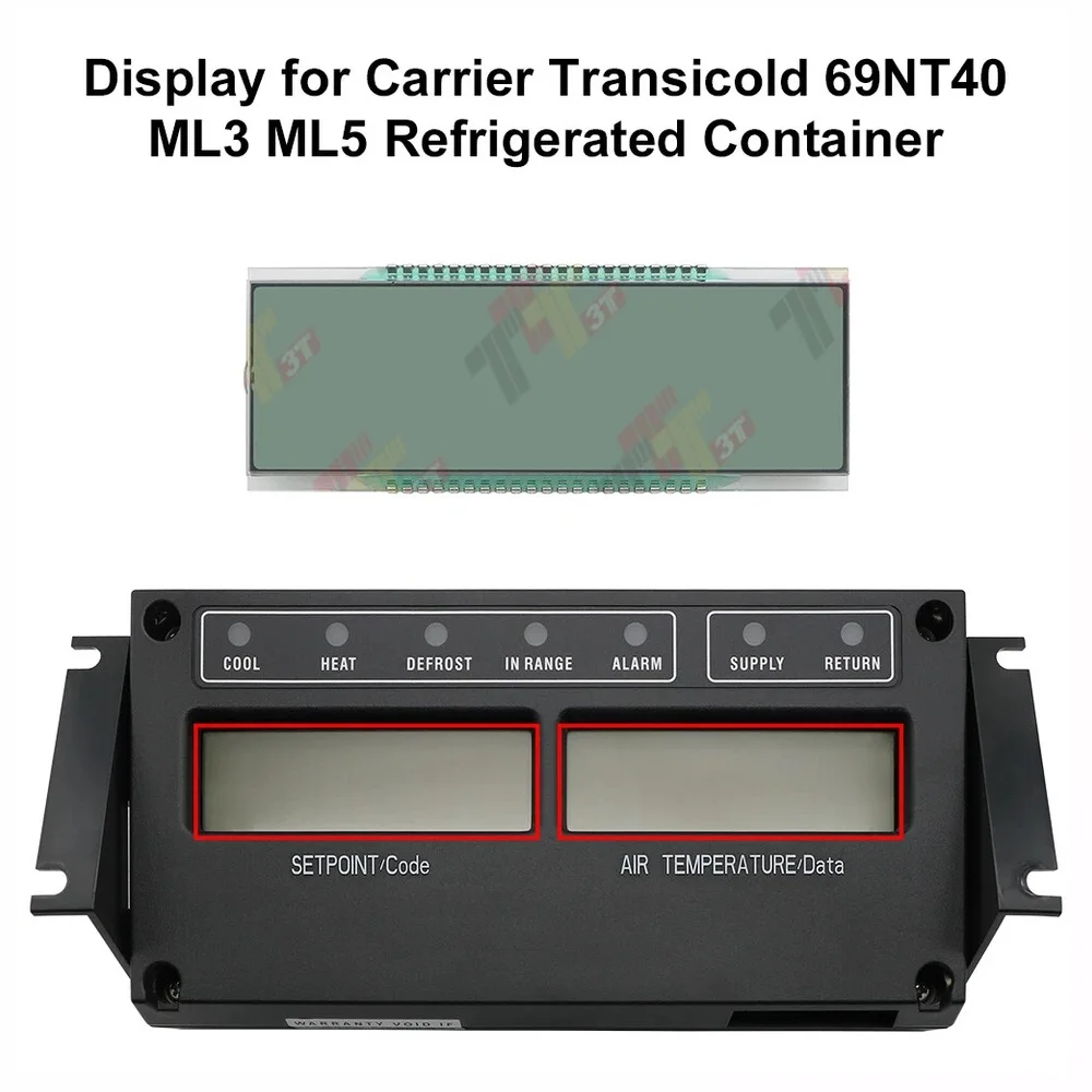 Display for Carrier Transicold 69NT40 ML5 ML3 Refrigerated Container