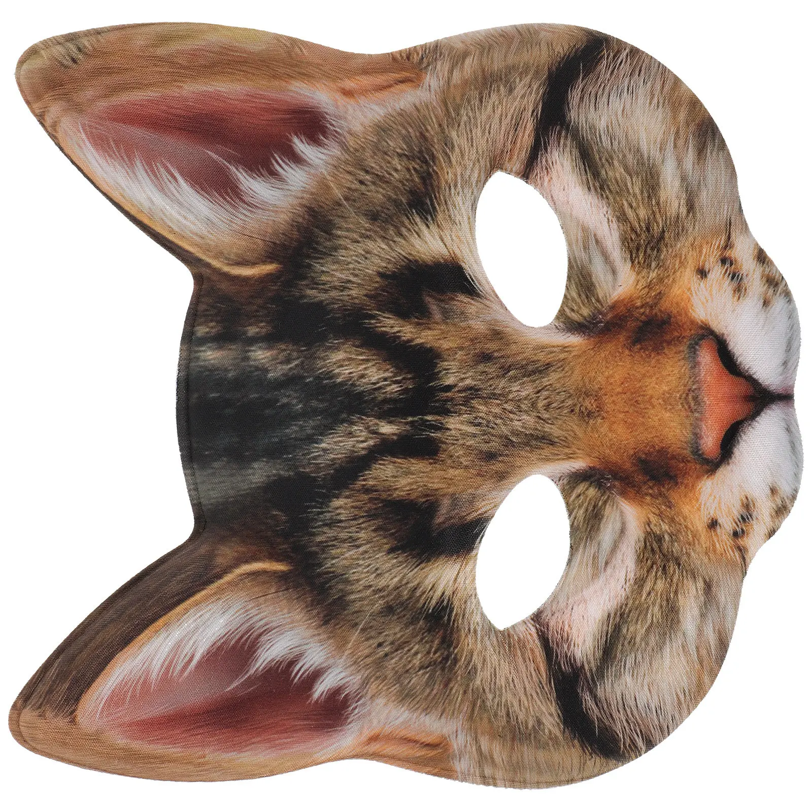 

Маска кошки на полглаза, 1 шт., забавный дизайн для костюмированных вечеринок, маскарадов, Хэллоуина, карнавалов, банкетов