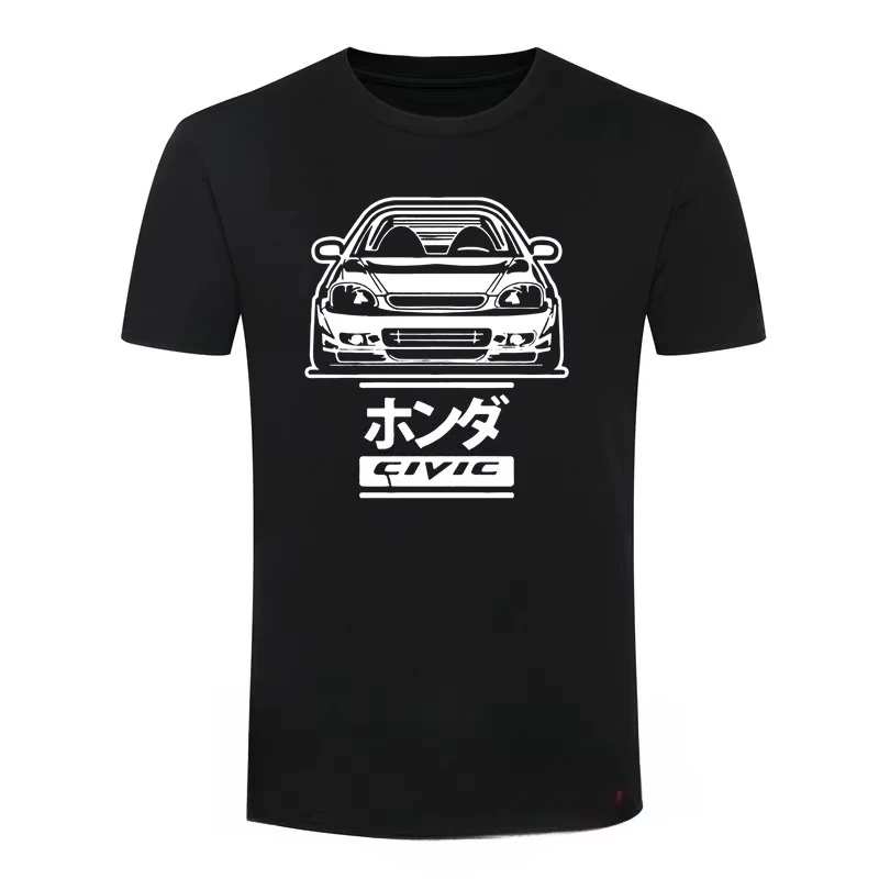 

TYPE-R 6RD CAR B16 B18 JDM Мужская женская дышащая футболка Повседневные топы 2025 Лето CIVIC 6GEN Мужская футболка с 3D короткими рукавами